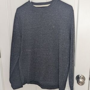 American Eagle Gray Super Soft Standard Fit Sweater Size Large